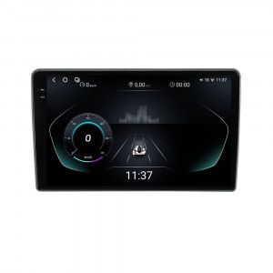 Navigatie dedicata cu Android Peugeot 407 2004 - 2011, 12GB RAM, Radio GPS Dual Zone, Display 2K QLED 9.5" Touchscreen, Internet Wi-Fi si slot SIM 4G, Bluetooth, MirrorLink, USB, Waze 96504