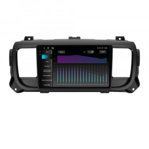 Navigatie dedicata cu Android Peugeot Expert dupa 2016, 12GB RAM, Radio GPS Dual Zone, Display 2K QLED 9.5" Touchscreen, Internet Wi-Fi si slot SIM 4G, Bluetooth, MirrorLink, USB, Waze 98464