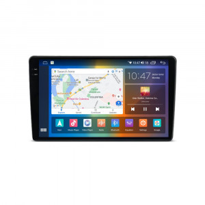 Navigatie dedicata cu Android Peugeot Partner 2008 - 2018, 8GB RAM, Radio GPS Dual Zone, Display 2K QLED 9.5" Touchscreen, Internet Wi-Fi si slot SIM 4G, Bluetooth, MirrorLink, USB, Waze 107214