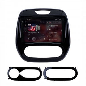 Navigatie dedicata cu Android Renault Captur I 2013 - 2020, 12GB RAM, Radio GPS Dual Zone, Display 2K QLED 9.5" Touchscreen, Internet Wi-Fi si slot SIM 4G, Bluetooth, MirrorLink, USB, Waze 96034