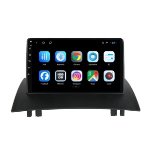 Navigatie dedicata cu Android Renault Megane II 2001 - 2009, 1GB RAM, Radio GPS Dual Zone, Display HD IPS 9" Touchscreen, Internet Wi-Fi, Bluetooth, MirrorLink, USB 100480044