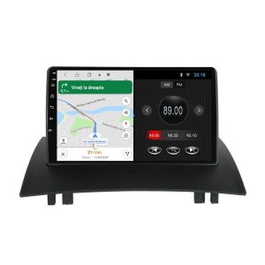 Navigatie dedicata cu Android Renault Megane II 2001 - 2009, 1GB RAM, Radio GPS Dual Zone, Display HD IPS 9" Touchscreen, Internet Wi-Fi, Bluetooth, MirrorLink, USB 100528074
