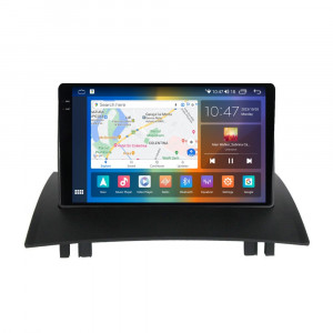 Navigatie dedicata cu Android Renault Megane II 2001 - 2009, 4GB RAM, Radio GPS Dual Zone, Display 2K QLED 9.5" Touchscreen, Internet Wi-Fi si slot SIM 4G, Bluetooth, MirrorLink, USB, Waze 104344