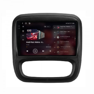 Navigatie dedicata cu Android Renault Trafic III 2014 - 2019, 12GB RAM, Radio GPS Dual Zone, Display 2K QLED 9.5" Touchscreen, Internet Wi-Fi si slot SIM 4G, Bluetooth, MirrorLink, USB, Waze 96884