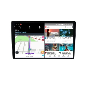 Navigatie dedicata cu Android SAAB 9-3 2007 - 2011, 4GB RAM, Radio GPS Dual Zone, Display 2K QLED 9.5" Touchscreen, Internet Wi-Fi si slot SIM 4G, Bluetooth, MirrorLink, USB 100046344