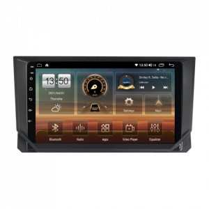 Navigatie dedicata cu Android Seat Ibiza V 2017 - 2021, 6GB RAM, Radio GPS Dual Zone, Display HD QLED 9" Touchscreen, Internet Wi-Fi si slot SIM 4G, Bluetooth, MirrorLink, USB