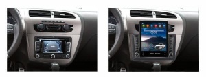 Navigatie dedicata cu Android Seat Leon 1P 2005 - 2013, 2GB RAM, Radio GPS Dual Zone, Touchscreen IPS 9.7" HD tip Tesla, Internet Wi-Fi, Bluetooth, MirrorLink, USB 100492914