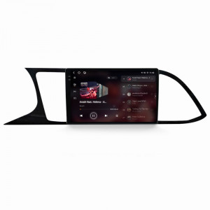 Navigatie dedicata cu Android Seat Leon 5F 2013 - 2020, 12GB RAM, Radio GPS Dual Zone, Display 2K QLED 9.5" Touchscreen, Internet Wi-Fi si slot SIM 4G, Bluetooth, MirrorLink, USB, Waze 96114