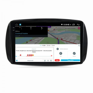 Navigatie dedicata cu Android Smart Forfour dupa 2014, 4GB RAM, Radio GPS Dual Zone, Display 2K QLED 9.5" Touchscreen, Internet Wi-Fi si slot SIM 4G, Bluetooth, MirrorLink, USB, Waze 112004