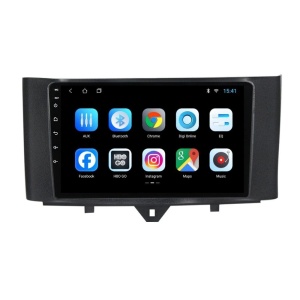 Navigatie dedicata cu Android Smart Fortwo 2011 - 2014, 4GB RAM, Radio GPS Dual Zone, Display HD IPS 9" Touchscreen, Internet Wi-Fi, Bluetooth, MirrorLink, USB - Img 3