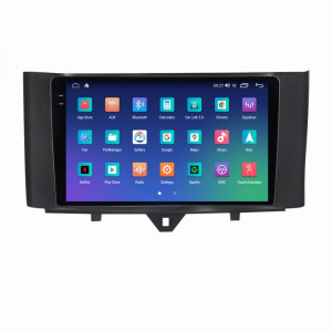 Navigatie dedicata cu Android Smart Fortwo 2011 - 2014, 8GB RAM, Radio GPS Dual Zone, Display 2K QLED 9.5" Touchscreen, Internet Wi-Fi si slot SIM 4G, Bluetooth, MirrorLink, USB, Waze 110744