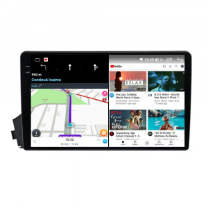 Navigatie dedicata cu Android Ssangyong Kyron 2005 - 2011, 12GB RAM, Radio GPS Dual Zone, Display 2K QLED 9.5" Touchscreen, Internet Wi-Fi si slot SIM 4G, Bluetooth, MirrorLink, USB, Waze 99774