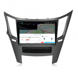 Navigatie dedicata cu Android Subaru Outback / Legacy 2009 - 2014, 4GB RAM, Radio GPS Dual Zone, Display 2K QLED 9.5" Touchscreen, Internet Wi-Fi si slot SIM 4G, Bluetooth, MirrorLink, USB, Waze 112104