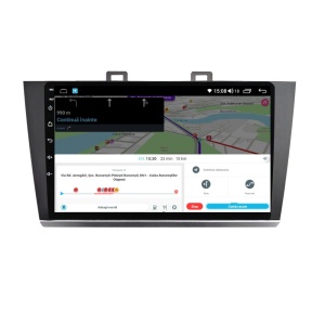 Navigatie dedicata cu Android Subaru Outback / Legacy 2014 - 2019, 4GB RAM, Radio GPS Dual Zone, Display HD QLED 9" Touchscreen, Internet Wi-Fi si slot SIM 4G, Bluetooth, MirrorLink, USB 100293114
