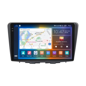 Navigatie dedicata cu Android Suzuki Baleno dupa 2016, 4GB RAM, Radio GPS Dual Zone, Display 2K QLED 9.5" Touchscreen, Internet Wi-Fi si slot SIM 4G, Bluetooth, MirrorLink, USB 100003724