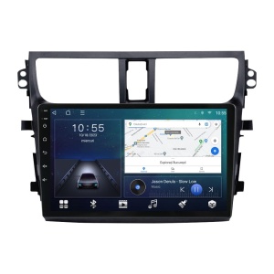 Navigatie dedicata cu Android Suzuki Celerio dupa 2014, 2GB RAM, Radio GPS Dual Zone, Display HD QLED 9" Touchscreen, Internet Wi-Fi si slot SIM 4G, Bluetooth, MirrorLink, USB