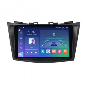 Navigatie dedicata cu Android Suzuki Swift IV 2010 - 2017, 8GB RAM, Radio GPS Dual Zone, Display 2K QLED 9.5" Touchscreen, Internet Wi-Fi si slot SIM 4G, Bluetooth, MirrorLink, USB