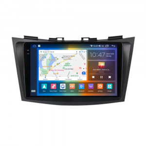 Navigatie dedicata cu Android Suzuki Swift IV 2010 - 2017, 8GB RAM, Radio GPS Dual Zone, Display 2K QLED 9.5" Touchscreen, Internet Wi-Fi si slot SIM 4G, Bluetooth, MirrorLink, USB, Waze 107124