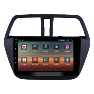 Navigatie dedicata cu Android Suzuki SX4 S-Cross dupa 2013, 4GB RAM, Radio GPS Dual Zone, Display HD QLED 9" Touchscreen, Internet Wi-Fi si slot SIM 4G, Bluetooth, MirrorLink, USB 100251324