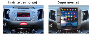 Navigatie dedicata cu Android tip tesla Kia Sportage 2010 - 2016, 4GB 57524