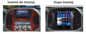Navigatie dedicata cu Android tip tesla Mitsubishi Pajero III 2001 - 2006, 1GB 88084