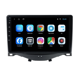 Navigatie dedicata cu Android Toyota Aygo 2014 - 2022, 2GB RAM, Radio GPS Dual Zone, Display HD IPS 9" Touchscreen, Internet Wi-Fi, Bluetooth, MirrorLink, USB 100501764