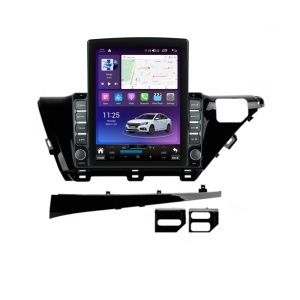 Navigatie dedicata cu Android Toyota Camry 2017 - 2021, 4GB RAM, Radio GPS Dual Zone, Touchscreen IPS 9.7" HD tip Tesla, Internet Wi-Fi si slot SIM 4G, Bluetooth, MirrorLink, USB