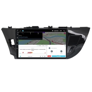 Navigatie dedicata cu Android Toyota Corolla 2013 - 2017, 2GB RAM, Radio GPS Dual Zone, Display HD QLED 10" Touchscreen, Internet Wi-Fi si slot SIM 4G, Bluetooth, MirrorLink, USB 100291074