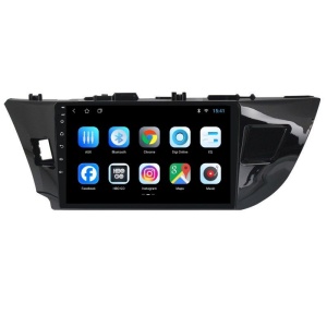 Navigatie dedicata cu Android Toyota Corolla 2013 - 2017, 4GB RAM, Radio GPS Dual Zone, Display HD IPS 10" Touchscreen, Internet Wi-Fi, Bluetooth, MirrorLink, USB - Img 2