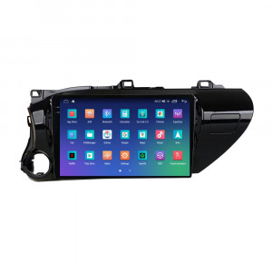 Navigatie dedicata cu Android Toyota Hilux VIII dupa 2015, 8GB RAM, Radio GPS Dual Zone, Display 2K QLED 10.36" Touchscreen, Internet Wi-Fi si slot SIM 4G, Bluetooth, MirrorLink, USB, Waze 110474