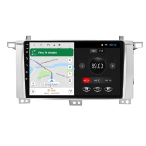 Navigatie dedicata cu Android Toyota Land Cruiser J100 2002 - 2008, 2GB RAM, Radio GPS Dual Zone, Display HD IPS 9" Touchscreen, Internet Wi-Fi, Bluetooth, MirrorLink, USB 100516134
