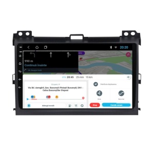 Navigatie dedicata cu Android Toyota Land Cruiser Prado J120 2002 - 2010, 1GB RAM, Radio GPS Dual Zone, Display HD IPS 9" Touchscreen, Internet Wi-Fi, Bluetooth, MirrorLink, USB 100528944