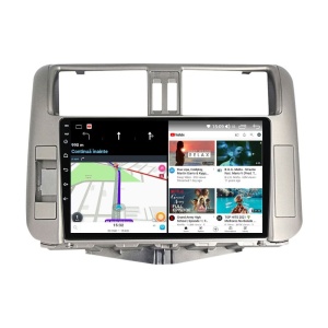Navigatie dedicata cu Android Toyota Land Cruiser Prado J150 2009 - 2013, 4GB RAM, Radio GPS Dual Zone, Display HD QLED 9" Touchscreen, Internet Wi-Fi si slot SIM 4G, Bluetooth, MirrorLink, USB 100268754