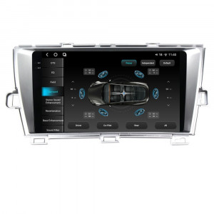 Navigatie dedicata cu Android Toyota Prius 2009 - 2015, 12GB RAM, Radio GPS Dual Zone, Display 2K QLED 9.5" Touchscreen, Internet Wi-Fi si slot SIM 4G, Bluetooth, MirrorLink, USB, Waze 98084