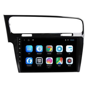 Navigatie dedicata cu Android VW Golf VII 2012 - 2019, negru, 2GB RAM, Radio GPS Dual Zone, Display HD IPS 10" Touchscreen, Internet Wi-Fi, Bluetooth, MirrorLink, USB 100483104