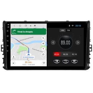 Navigatie dedicata cu Android VW Taigo dupa 2021, 1GB RAM, Radio GPS Dual Zone, Display HD IPS 9" Touchscreen, Internet Wi-Fi, Bluetooth, MirrorLink, USB 100521144