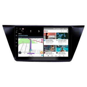Navigatie dedicata cu Android VW Touran III dupa 2015, 4GB RAM, Radio GPS Dual Zone, Display HD QLED 10" Touchscreen, Internet Wi-Fi si slot SIM 4G, Bluetooth, MirrorLink, USB 100267164