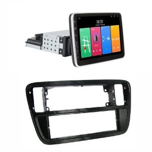 Navigatie 1DIN cu Android Skoda Citigo 2011 - 2019, 4GB RAM, Radio GPS Dual Zone, Display HD IPS 10" reglabil 360 grade, Internet Wi-Fi si slot SIM 4G, Bluetooth, MirrorLink, USB 100012405