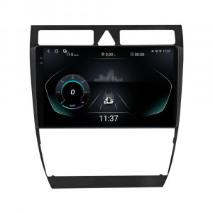 Navigatie dedicata cu Android Audi A6 (C5) 1997 - 2005, 12GB RAM, Radio GPS Dual Zone, Display 2K QLED 9.5" Touchscreen, Internet Wi-Fi si slot SIM 4G, Bluetooth, MirrorLink, USB, Waze 95535