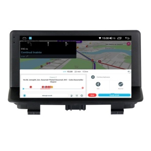 Navigatie dedicata cu Android Audi Q3 (8U) 2011 - 2020, 4GB RAM, Radio GPS Dual Zone, Display HD QLED 9" Touchscreen, Internet Wi-Fi si slot SIM 4G, Bluetooth, MirrorLink, USB 100293435