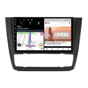 Navigatie dedicata cu Android BMW Seria 1 (E81 / E87) 2007 - 2013, clima automata, 1GB RAM, Radio GPS Dual Zone, Display HD IPS 9" Touchscreen, Internet Wi-Fi, Bluetooth, MirrorLink, USB 100508655