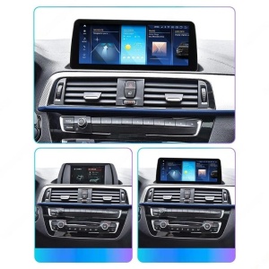 Navigatie dedicata cu Android BMW Seria 1 (F20 / F21) 2016 - 2019 cu navigatie NBT EVO, 6GB RAM, Radio GPS Dual Zone, Display QLED 12.3" Touchscreen, Internet Wi-Fi si slot SIM 4G, Bluetooth, MirrorLink, USB 100000515
