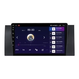 Navigatie dedicata cu Android BMW Seria 5 (E39) 1995 - 2003, 4GB RAM, Radio GPS Dual Zone, Display HD QLED 9" Touchscreen, Internet Wi-Fi si slot SIM 4G, Bluetooth, MirrorLink, USB 100250205