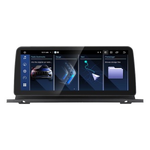 Navigatie dedicata cu Android BMW Seria 5 GT (F07) 2009 - 2012 cu navigatie CIC, 6GB RAM, Radio GPS Dual Zone, Display QLED 12.3" Touchscreen, Internet Wi-Fi si slot SIM 4G, Bluetooth, MirrorLink, USB