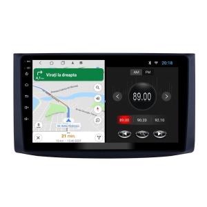 Navigatie dedicata cu Android Chevrolet Kalos 2006 - 2011, 2GB RAM, Radio GPS Dual Zone, Display HD IPS 9" Touchscreen, Internet Wi-Fi, Bluetooth, MirrorLink, USB 100529925