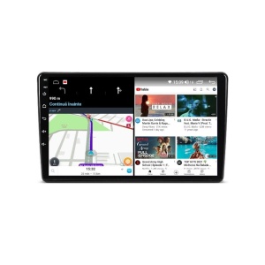 Navigatie dedicata cu Android Citroen Berlingo 2008 - 2018, 4GB RAM, Radio GPS Dual Zone, Display HD QLED 9" Touchscreen, Internet Wi-Fi si slot SIM 4G, Bluetooth, MirrorLink, USB 100268145