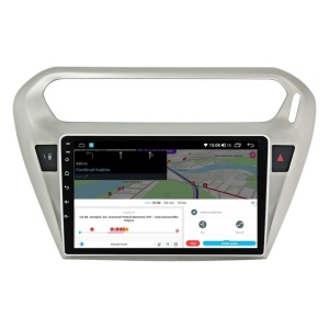 Navigatie dedicata cu Android Citroen C-Elysee 2012 - 2021, 2GB RAM, Radio GPS Dual Zone, Display HD QLED 9" Touchscreen, Internet Wi-Fi si slot SIM 4G, Bluetooth, MirrorLink, USB 100290945