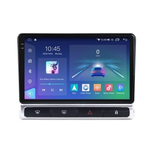 Navigatie dedicata cu Android Citroen C3 III 2016 - 2024, 4GB RAM, Radio GPS Dual Zone, Display 2K QLED 9.5" Touchscreen, Internet Wi-Fi si slot SIM 4G, Bluetooth, MirrorLink, USB