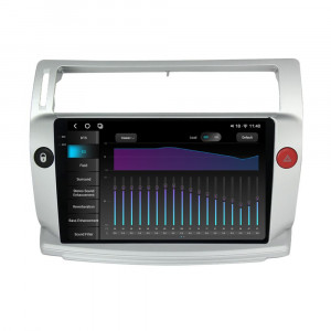 Navigatie dedicata cu Android Citroen C4 I 2004 - 2009, 12GB RAM, Radio GPS Dual Zone, Display 2K QLED 9.5" Touchscreen, Internet Wi-Fi si slot SIM 4G, Bluetooth, MirrorLink, USB, Waze 97675