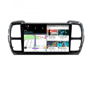 Navigatie dedicata cu Android Citroen C5 Aircross dupa 2018, 8GB RAM, Radio GPS Dual Zone, Display 2K QLED 9.5" Touchscreen, Internet Wi-Fi si slot SIM 4G, Bluetooth, MirrorLink, USB, Waze 111645